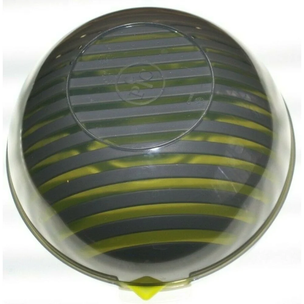 Pampered Chef Salad Cutting Bowl With Lid GUC Green